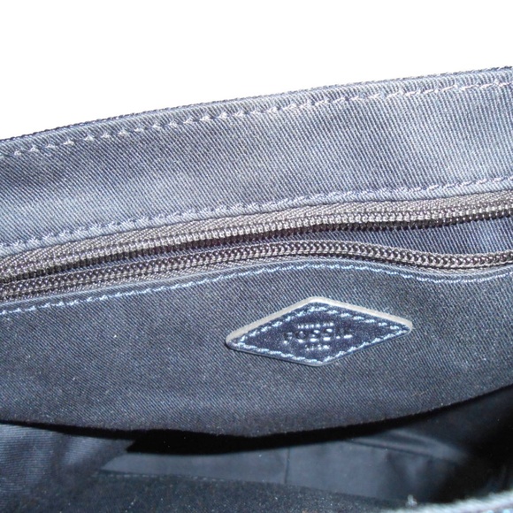 Fossil Trevor NS City Messenger Bag Navy Blue - Picture 5 of 8